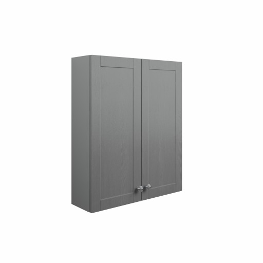 DIFT1708Benita Grey Ash 600mm 2 Door Wall Unit