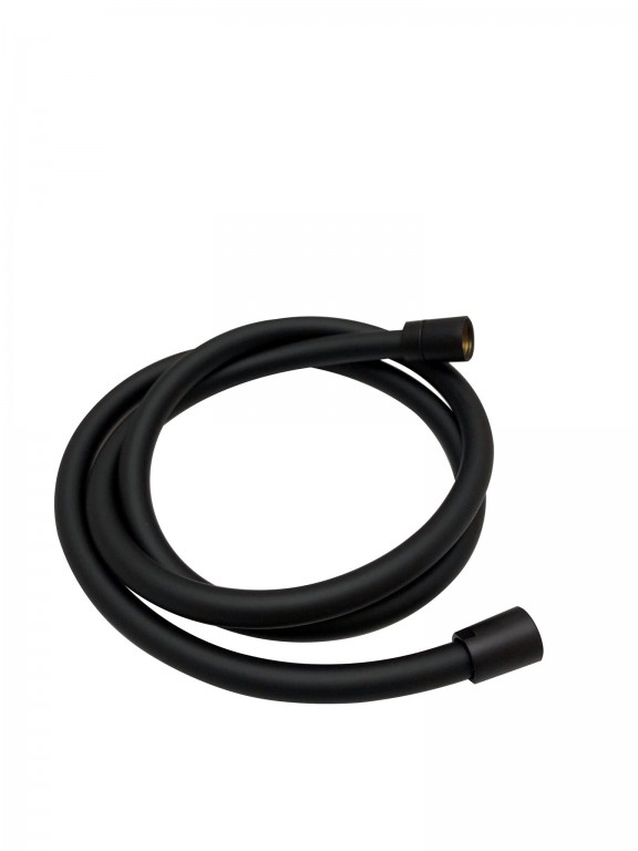 DICM0374Timea Black 150cm PVC Shower Hose