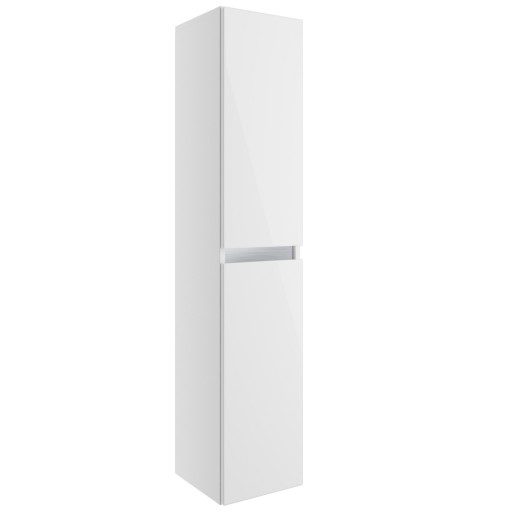 DIFM0472Carino White Gloss 300mm 2 Door Wall Hung Tall Unit