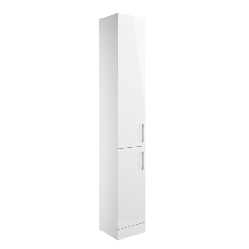 DIFT1152Volta White Gloss 300mm Floor Standing Tall Unit