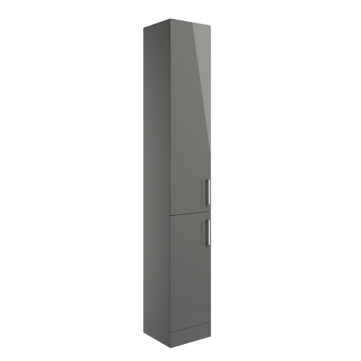 DIFT1162Volta Grey Gloss 300mm Floor Standing Tall Unit